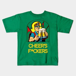 St Patricks Day Beer Elements Kids T-Shirt